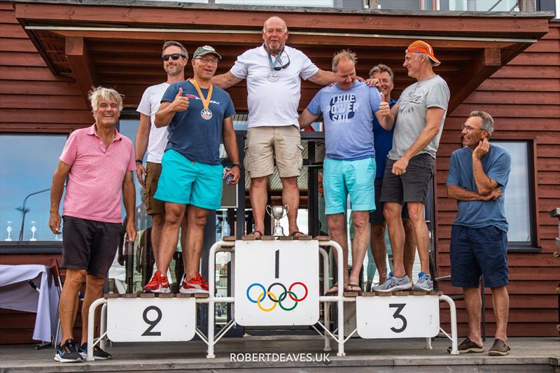 2022 Finn World Masters Sailing Club Trophy: Het Witte Huis (NED) - photo © Robert Deaves / www.robertdeaves.uk