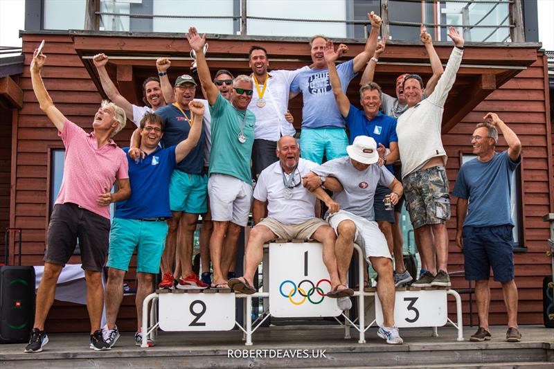 2022 Finn World Masters Nations Cup: The Netherlands  photo copyright Robert Deaves / www.robertdeaves.uk taken at  and featuring the Finn class