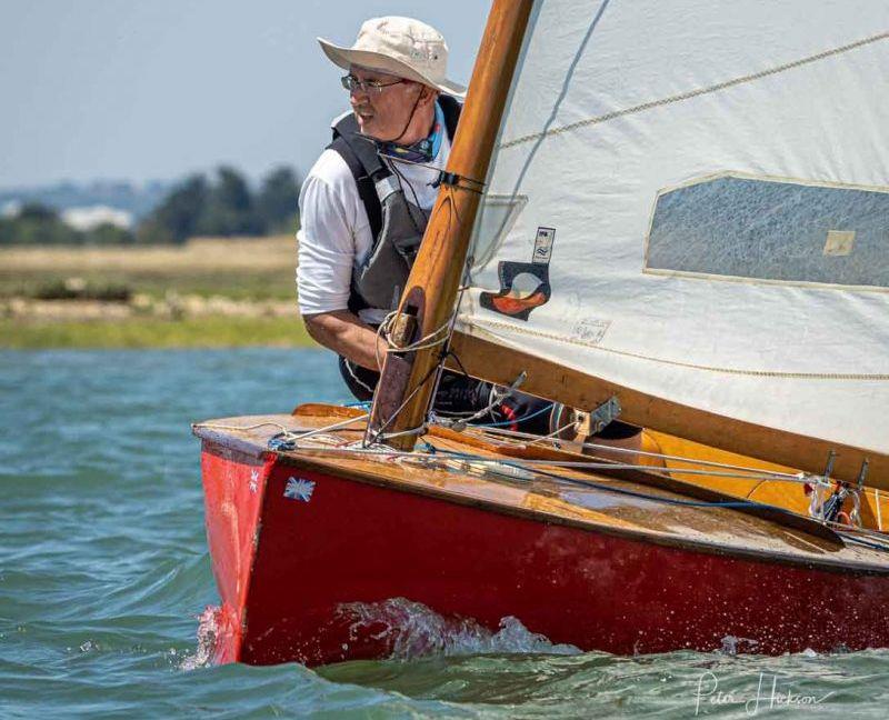 Bosham Finn Festival 2022 photo copyright Peter Hickson taken at Bosham Sailing Club and featuring the Finn class