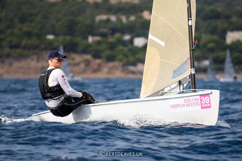 Paul Mckenzie, AUS - 2022 Open Finn European Masters - photo © Robert Deaves