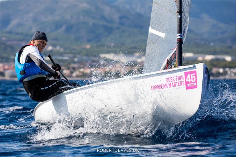 Kristian Sjöberg, FIN - Open Finn European Masters day 2 - photo © Robert Deaves