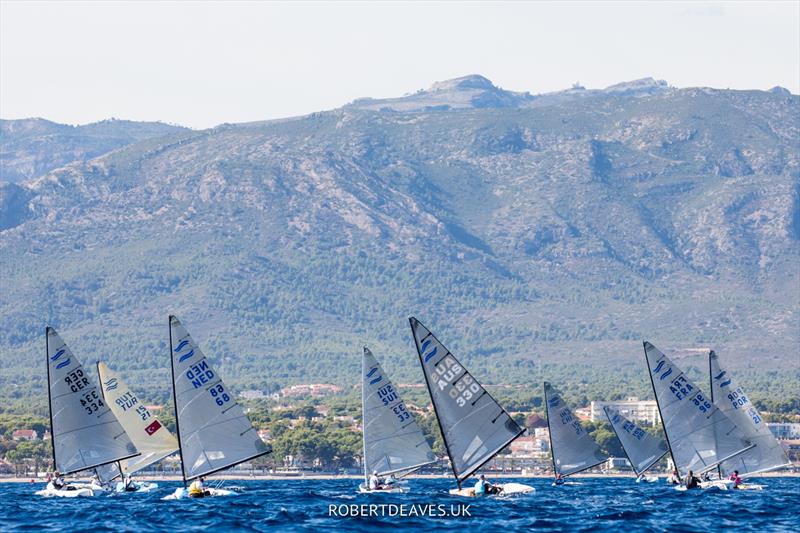 Race 4 - Open Finn European Masters day 2 - photo © Robert Deaves