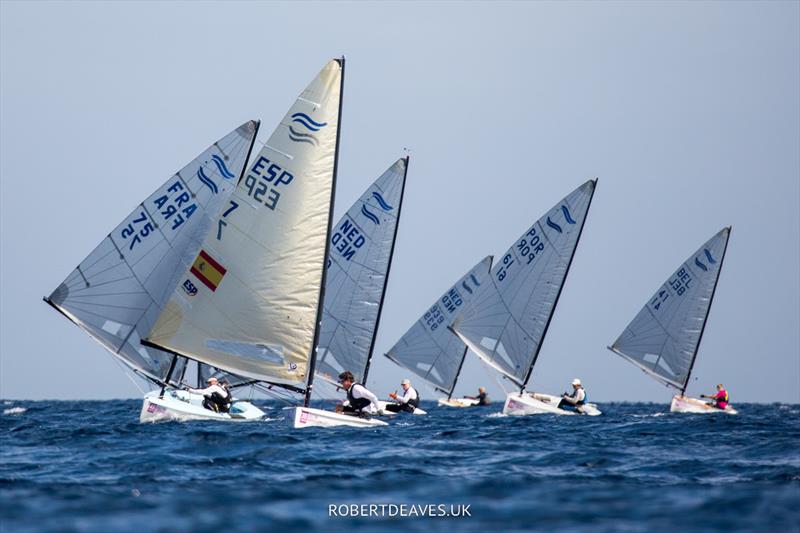 Race 7 at the Open Finn European Masters - photo © Robert Deaves