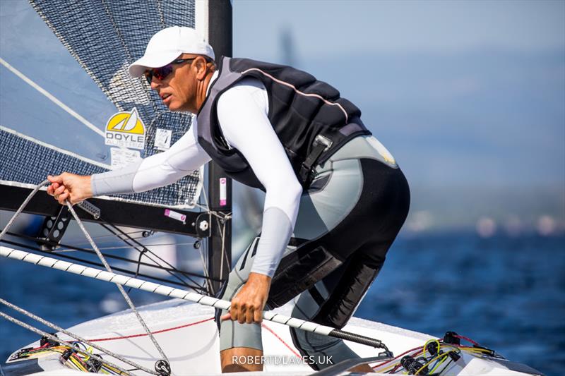 Giacomo Giovaneilli, ITA at the Open Finn European Masters - photo © Robert Deaves