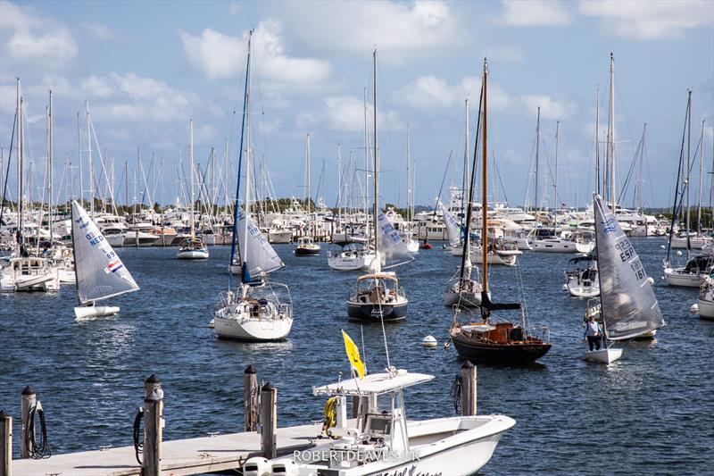 Conditions have been perfect for training - 2023 Finn Gold Cup photo copyright Robert Deaves taken at Coconut Grove Sailing Club and featuring the Finn class