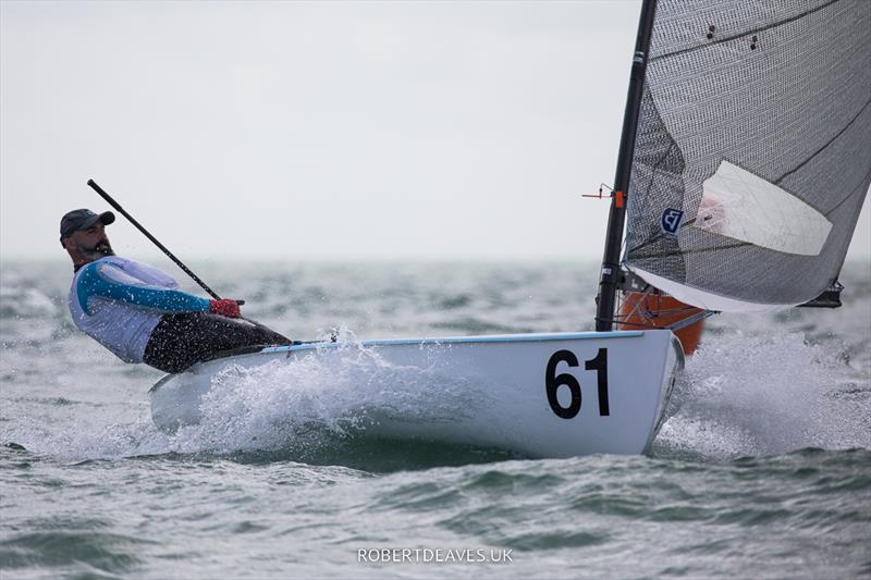 Miguel Fernandez Vasco - 2023 Finn Gold Cup photo copyright Robert Deaves taken at Coconut Grove Sailing Club and featuring the Finn class