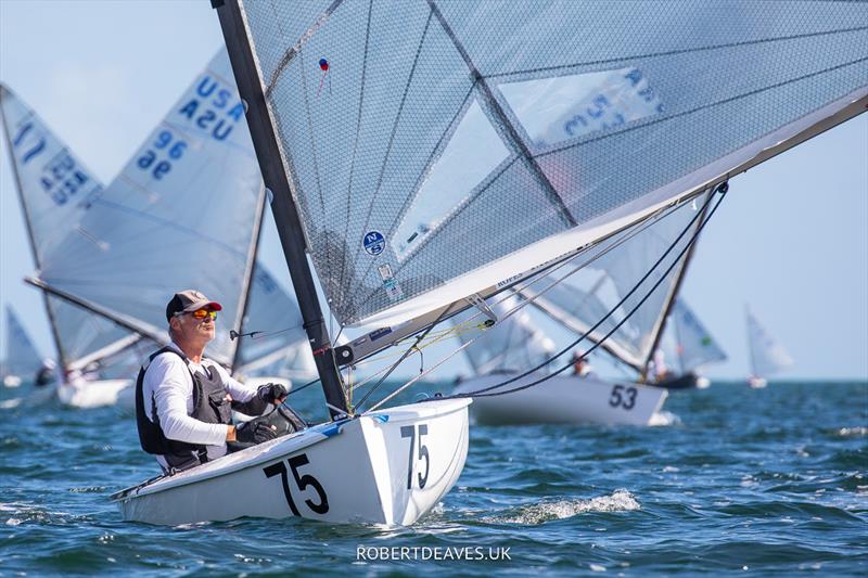 Laurent Hay on day 4 of the 2023 Finn Gold Cup - photo © Robert Deaves