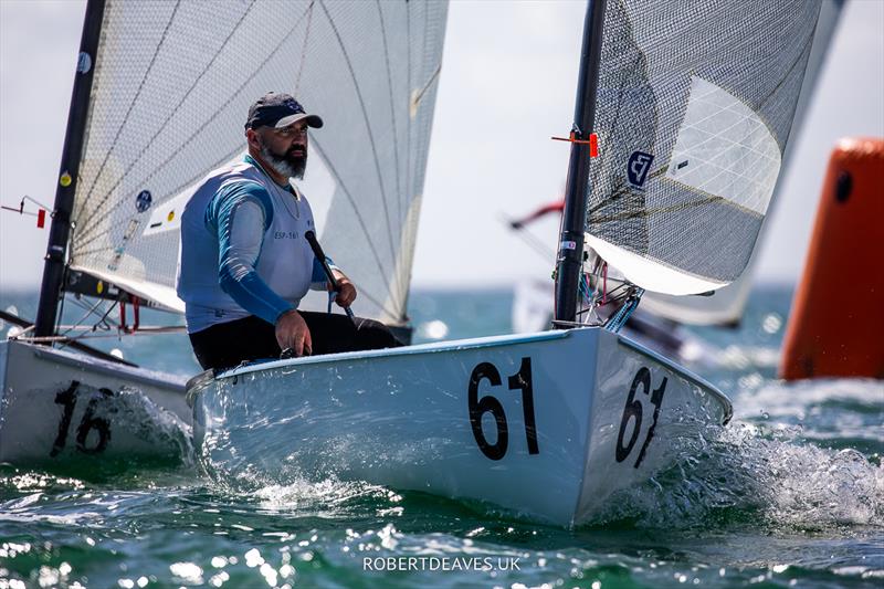 Miguel Fernandez Vasco - 2023 Finn Gold Cup photo copyright Robert Deaves taken at Coconut Grove Sailing Club and featuring the Finn class