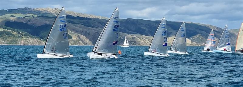 2023 Finn North Island & National Championships photo copyright Gayle Carmichael taken at Plimmerton Boating Club and featuring the Finn class