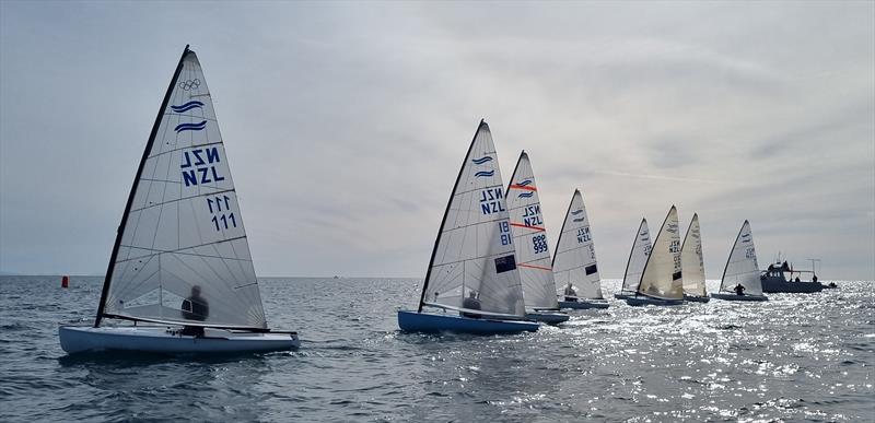 2023 Finn North Island & National Championships photo copyright Gayle Carmichael taken at Plimmerton Boating Club and featuring the Finn class