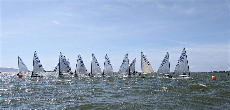 Finn Masters 2023 at Keyhaven - photo © Alex Pepper