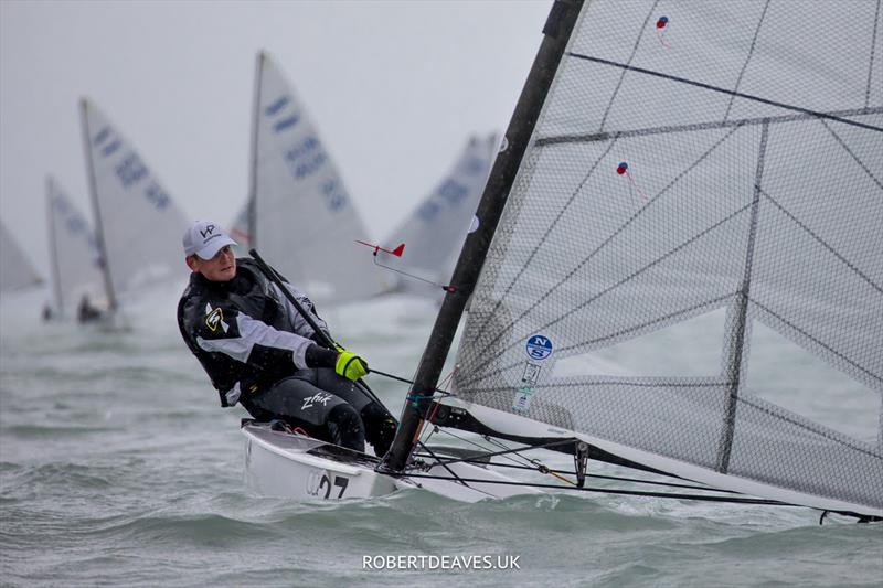 Elemér Haidekker, HUN - 2023 Open and U23 Finn Europeans in Csopak, Hungary, Day 3 - photo © Robert Deaves