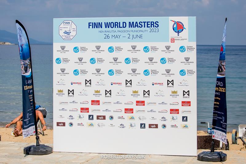 The Opening Ceremony was cancelled at the 2023 Finn World Masters in Greece photo copyright Robert Deaves / www.robertdeaves.uk taken at  and featuring the Finn class