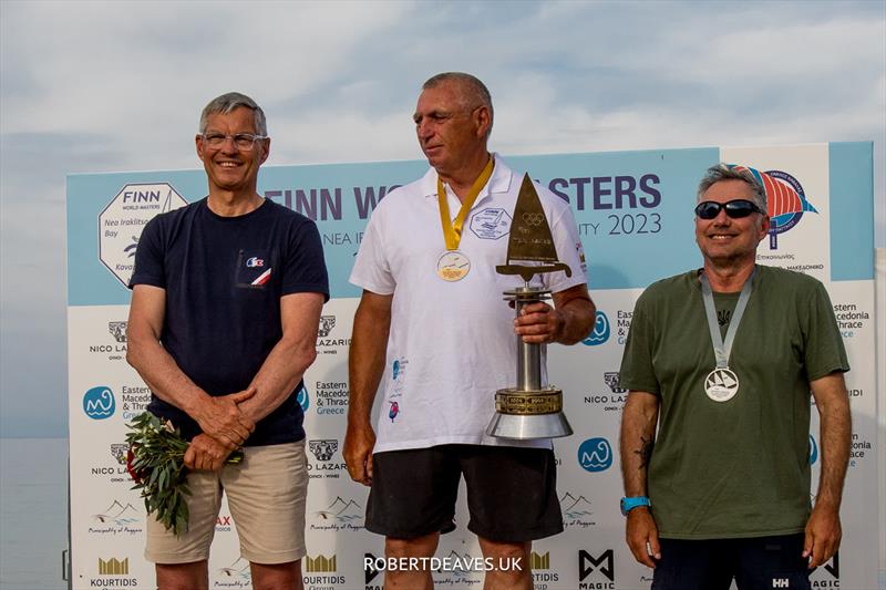 2023 Finn World Masters in Greece - Great Grand Masters - photo © Robert Deaves / www.robertdeaves.uk