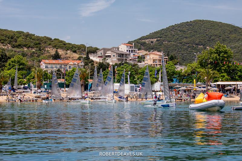 2023 Finn World Masters in Greece - Goodbye Nea Iraklitrsa photo copyright Robert Deaves / www.robertdeaves.uk taken at  and featuring the Finn class