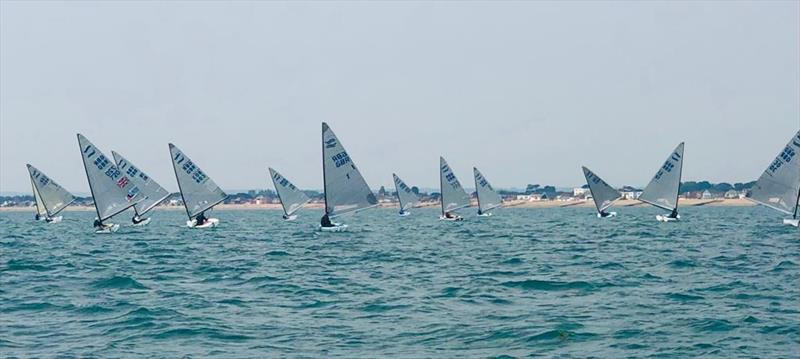 British Finn Association Southern Championship at Mengeham Rythe - photo © Andy Gray