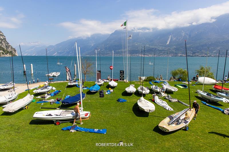 Finn European Masters at Campione del Garda - photo © Robert Deaves / www.robertdeaves.uk