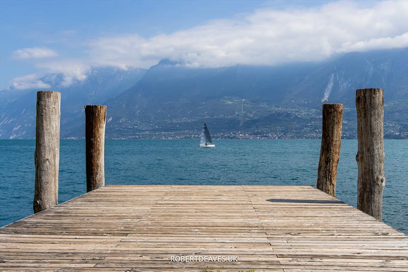 Finn European Masters at Campione del Garda photo copyright Robert Deaves / www.robertdeaves.uk taken at Campione Univela and featuring the Finn class