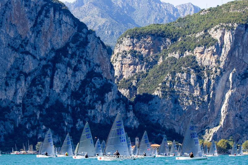 Race 4 - Finn European Masters at Campione del Garda - photo © Robert Deaves