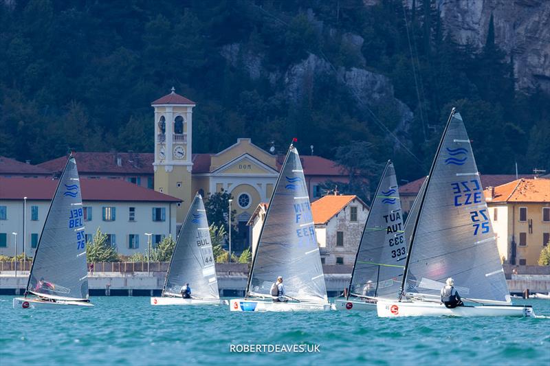 Campione del Garda - Finn European Masters at Campione del Garda photo copyright Robert Deaves taken at Campione Univela and featuring the Finn class