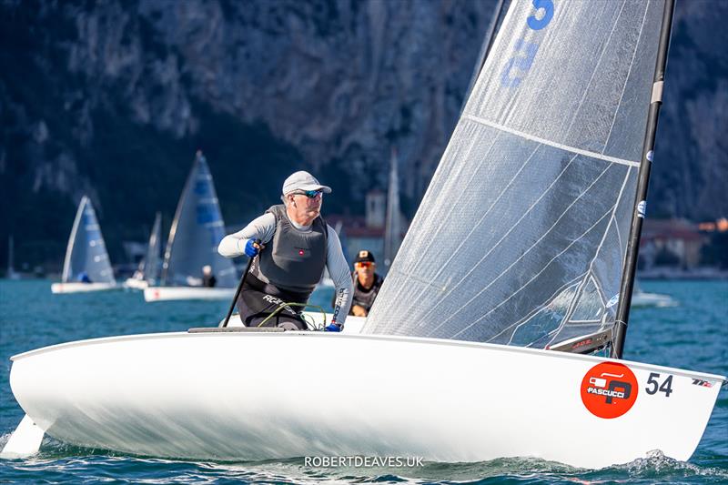 Finn European Masters at Campione del Garda - photo © Robert Deaves