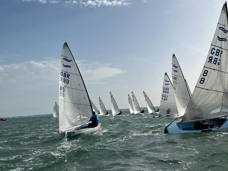 British Finn Travellers at Warsash - photo © Jacqui Trippier