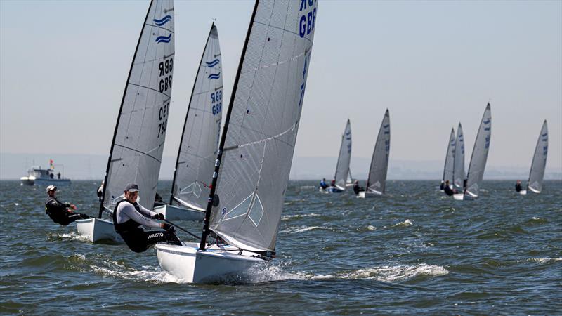 Finn UK Masters at Thorpe Bay photo copyright David Maynard / www.alleycatphotographer.com taken at Thorpe Bay Yacht Club and featuring the Finn class