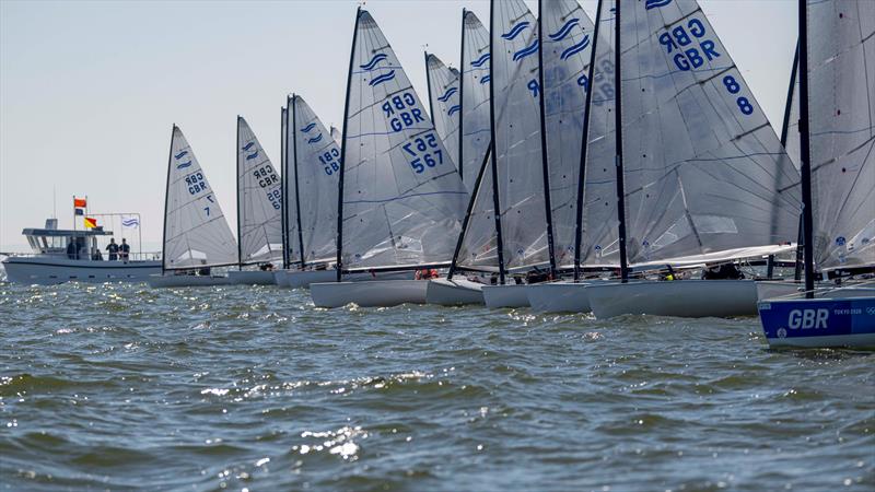 Finn UK Masters at Thorpe Bay photo copyright David Maynard / www.alleycatphotographer.com taken at Thorpe Bay Yacht Club and featuring the Finn class