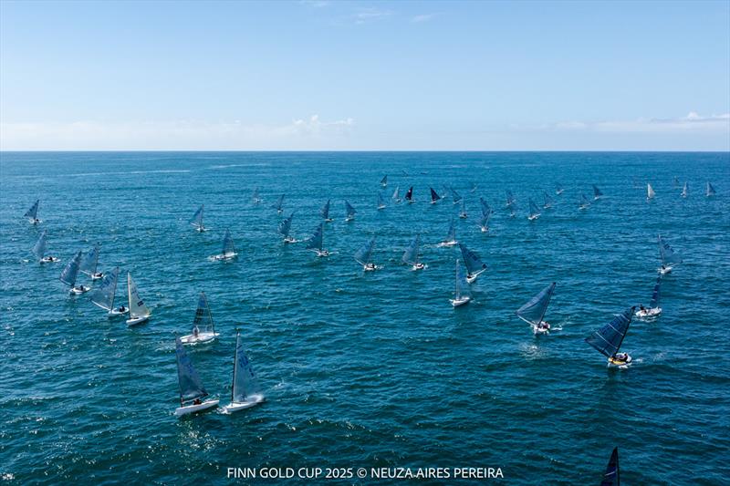 Race 1 - 2025 Finn Gold Cup - photo © Neuza Aires Pereira