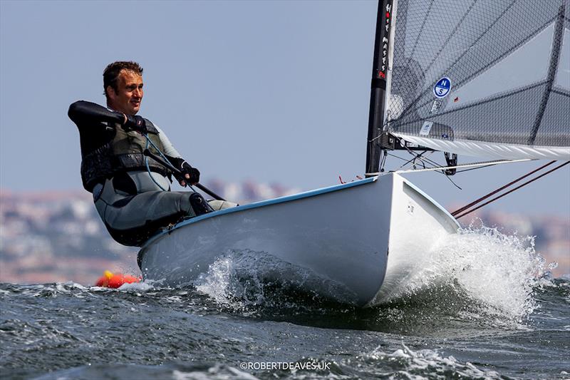 Marko Kolic, ITA on Day 3 of the 2025 Finn Gold Cup - photo © Robert Deaves / www.robertdeaves.uk