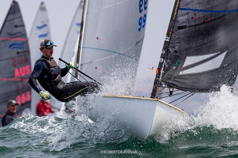 Patrick Cummin, AUS - 2025 Finn Gold Cup in Cascais day 4 - photo © Robert Deaves