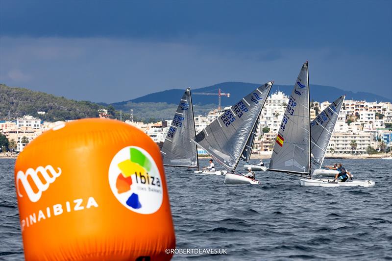 2025 Spanish Open Finn Championship in Ibiza photo copyright Robert Deaves taken at Club Náutico de Ibiza and featuring the Finn class