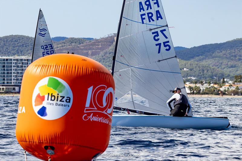 Laurent Hay, FRA - 2025 Spanish Open Finn Championship in Ibiza photo copyright Robert Deaves taken at Club Náutico de Ibiza and featuring the Finn class