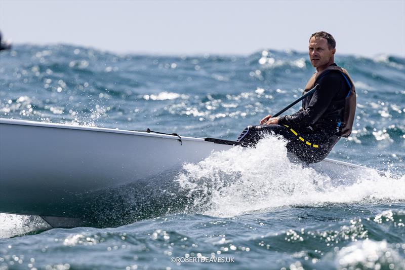 Valerian Lebrun, FRA photo copyright Robert Deaves taken at  and featuring the Finn class