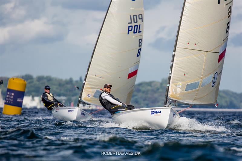 2020 Finn European Championship, Gdynia, Poland photo copyright Robert Deaves taken at  and featuring the Finn class