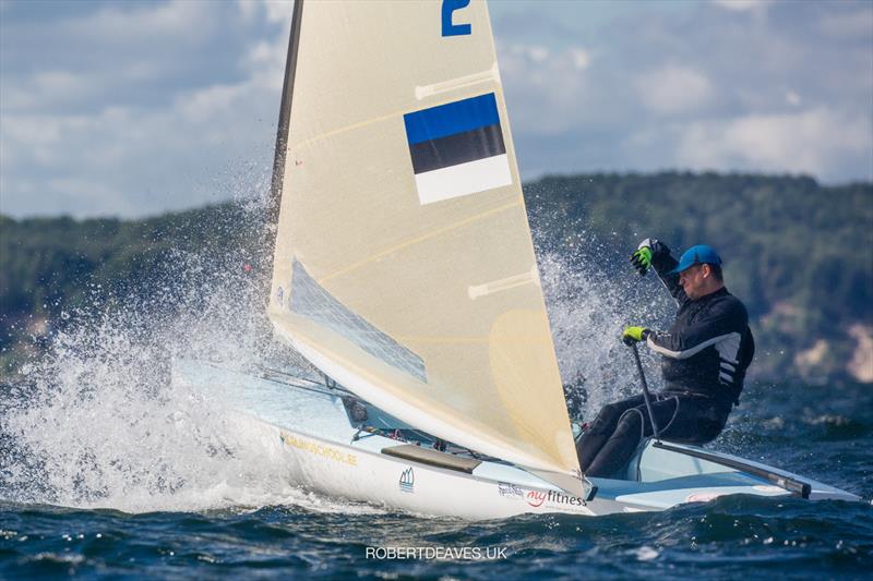 Deniss Karpak at the 2020 Europeans in Gdynia - photo © Robert Deaves