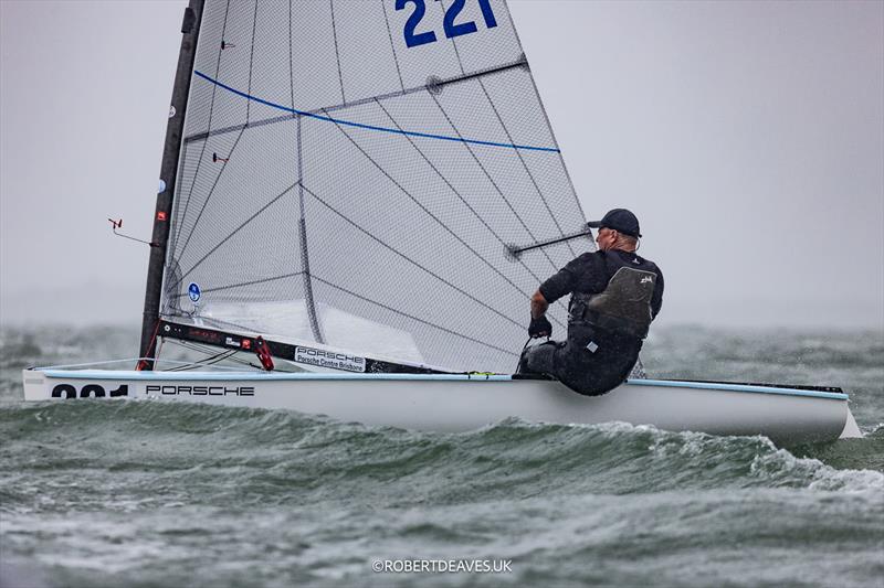 Seventieth Finn Gold Cup in Brisbane - Day 1 - Anthony Nossiter, AUS - photo © Robert Deaves / www.robertdeaves.uk