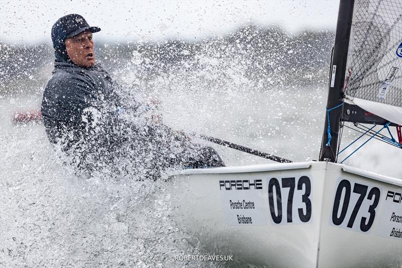 Kane Sinclair, AUS - 2026 Finn Gold Cup day 2 - photo © Robert Deaves