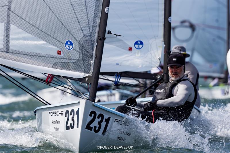 James Mayjor, AUS - 2026 Finn World Masters day 1 - photo © Robert Deaves
