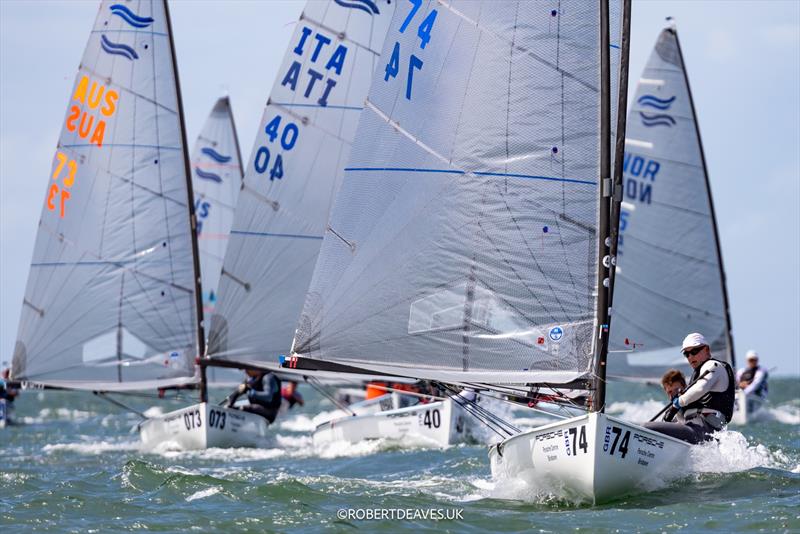 Lawrence Crispin, GBR - 2026 Finn World Masters day 1 - photo © Robert Deaves