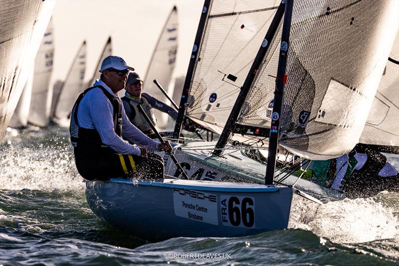 Philippe Lobert, FRA during the 2026 Finn World Masters - photo © Robert Deaves / www.robertdeaves.uk
