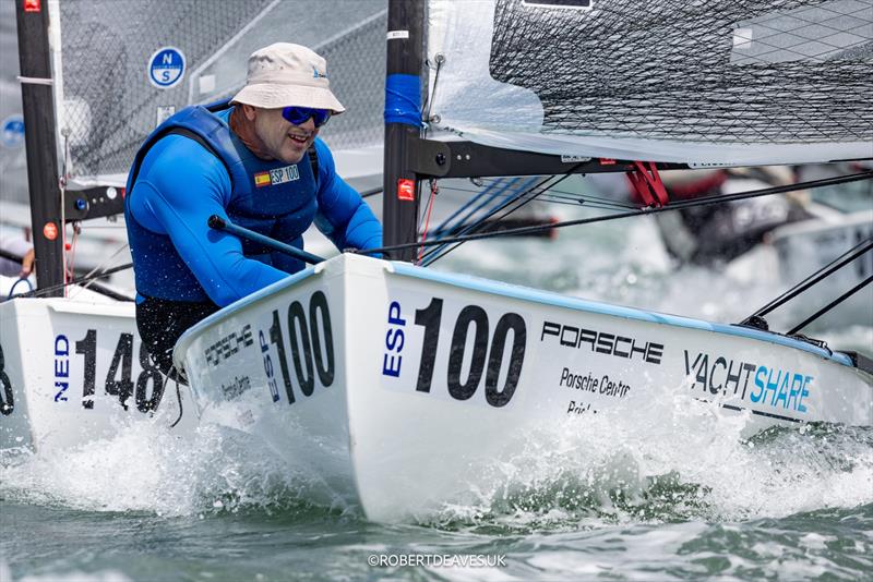 Rafa Trujillo, ESP - 2026 Finn World Masters - photo © Robert Deaves