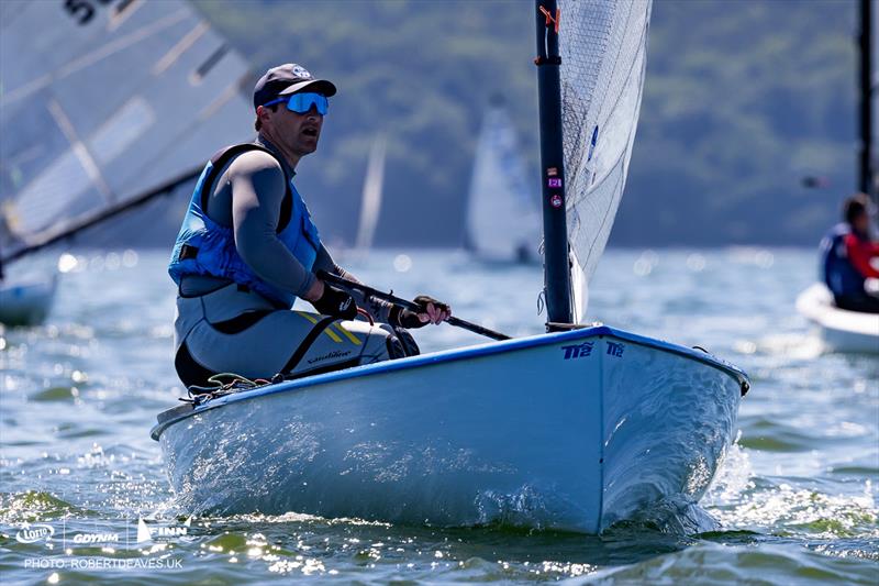 Martijn van Muyden, NED on day 2 of the 2026 Open Finn and U29 European Championship - photo © Robert Deaves / www.robertdeaves.uk