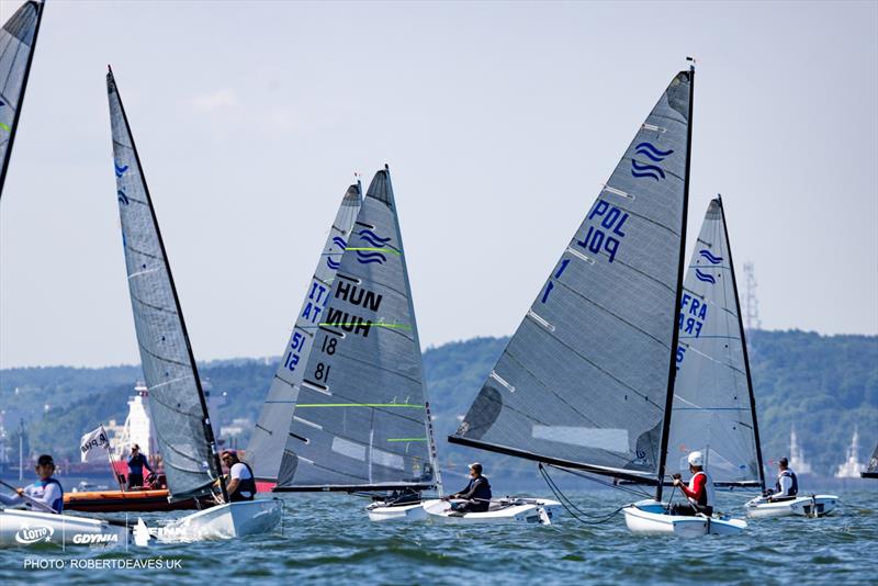 Race 4 - Finn Open and U29 European Championship 2026 at Gdynia, Poland - Day 4 - photo © Robert Deaves / www.robertdeaves.uk