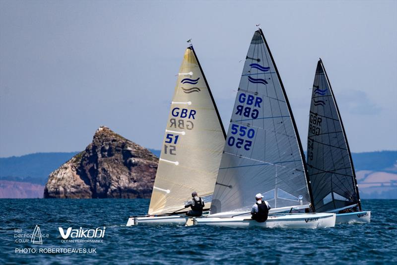 Vaikobi British Finn National Championship at Brixham Day 3 photo copyright Robert Deaves / www.robertdeaves.uk taken at Brixham Yacht Club and featuring the Finn class