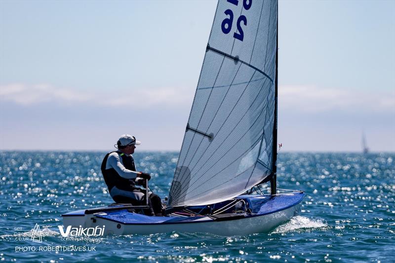 Vaikobi British Finn National Championship at Brixham Day 3 photo copyright Robert Deaves / www.robertdeaves.uk taken at Brixham Yacht Club and featuring the Finn class