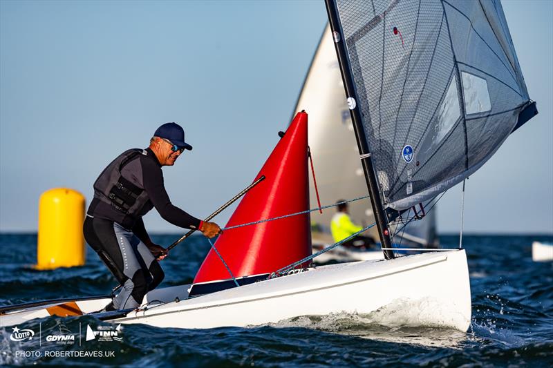 Peter Peet, NED photo copyright Robert Deaves taken at  and featuring the Finn class