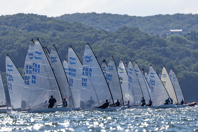 Grand Slam Gdynia photo copyright Robert Deaves taken at  and featuring the Finn class