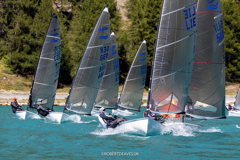 Finn Grand Slam Leg 6 at Silvaplana - photo © Robert Deaves / www.robertdeaves.uk