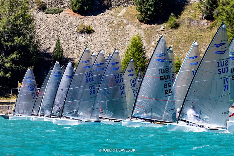 Finn Grand Slam Silvaplana Leg 6 - photo © Robert Deaves